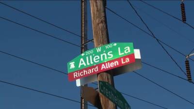 Williams - Allens Lane in Mount Airy rededicated to honor Black leader Richard Allen - fox29.com - Usa - state Pennsylvania - city Philadelphia - county Lane - county Allen