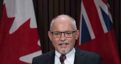 Kieran Moore - Vaccine policies ‘no longer necessary,’ Ontario top doc wants to remove them March 1 - globalnews.ca