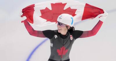 Team Canada - Olympics - Winter Olympics - Isabelle Weidemann - Canada’s Ivanie Blondin wins silver in mass start speed skating at Beijing Olympics - globalnews.ca - city Beijing - Italy - Canada - Netherlands - city Ottawa - Jordan