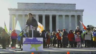 Ukraine-Russia: Pa. Ukrainian community among thousands who rallied in DC for peace - fox29.com - Washington - state Delaware - city Washington - Russia - city Abington - Ukraine