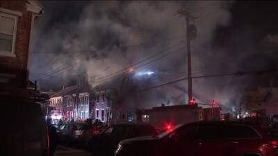 1 dead after two-alarm fire tears through multiple homes in Pottstown - fox29.com - state Pennsylvania - county Montgomery - city Pottstown, state Pennsylvania