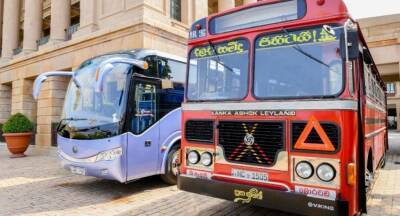 Gotabaya Rajapaksa - From out of service to back in service; SLTB adds 200 renovated buses to fleet - newsfirst.lk - Sri Lanka