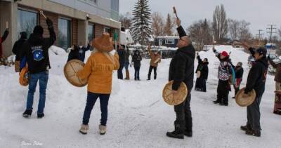 Prince George hospital drummers continue rally for health-care workers, COVID-19 patients - globalnews.ca - county Prince George - county Beaver