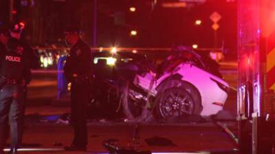 Police: Woman critically injured in 2-vehicle crash in West Philadelphia - fox29.com