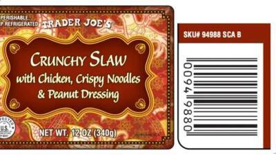 Trader Joe's Crunchy Slaw salad recalled over concerns of plastic in dressing - fox29.com - state California - state Nevada - state Arizona - state Utah - state New Mexico