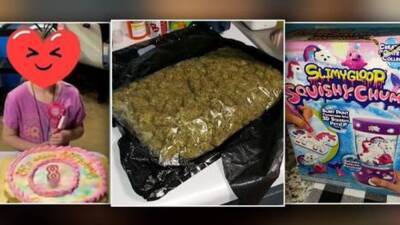 Birthday toy swapped out for a pound of pot - fox29.com - state Georgia - county Fayette