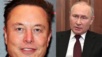 Elon Musk - Vladimir Putin - Theo Wargo - Elon Musk challenges Vladimir Putin to "single combat" over Ukraine - fox29.com - New York - Russia - Ukraine - city Kherson - city Mariupol