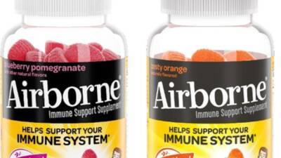 More than 3M bottles of Airborne gummies recalled over injury hazard - fox29.com - state Maryland