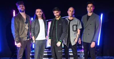 Tom Parker - Jay Macguiness - Maisie Smith - Max George - Nathan Sykes - The Wanted's Tom Parker emotional on stage as Max George shares health update - dailystar.co.uk