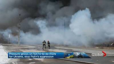 Joe Biden - Jennifer Johnson - Pressure on NATO grows to do more for Ukraine, stop Putin’s aggression - globalnews.ca - Usa - Poland - county Johnson - Ukraine
