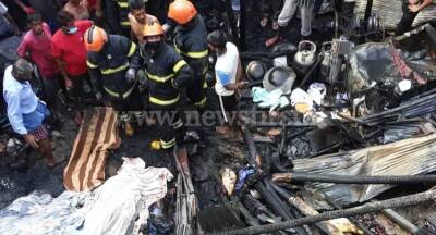 Three dead in Katugastota Fire; Cause for fire & deaths remain unknown - newsfirst.lk