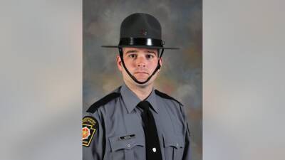 Tom Wolf - Branden Sisca - Martin F.Mack - Funeral arrangements set for Pennsylvania state trooper killed by suspected drunk driver on I-95 - fox29.com - state Pennsylvania - county Montgomery - city Philadelphia