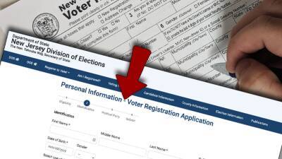 2022 Midterm Elections: How to register online to vote in New Jersey - fox29.com - state New Jersey - Jersey - state Under
