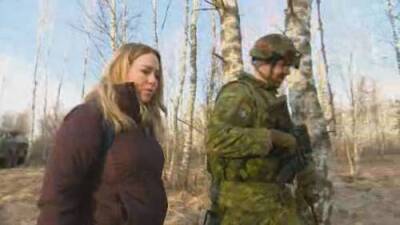 Mercedes Stephenson - Training intensifies for Canadian troops in Latvia amid Russia’s invasion of Ukraine - globalnews.ca - Russia - Latvia - Ukraine - county Stephenson
