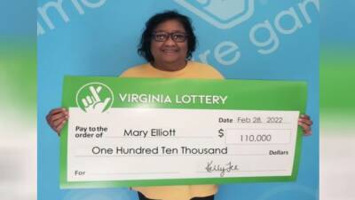 Virginia woman digs $110K winning lottery ticket out of trash - fox29.com - state Virginia