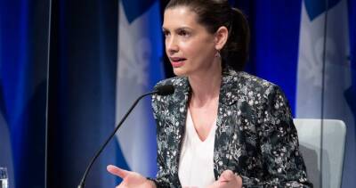 François Legault - Marguerite Blais - Deputy premier latest Quebec provincial politician to be sidelined with COVID-19 - globalnews.ca - province Quebec