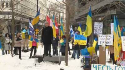 Montrealers demand a no-fly zone over Ukraine - globalnews.ca - Russia - Ukraine