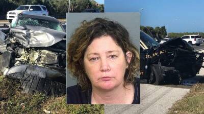 Dashcam video shows Florida trooper drive into speeding DUI suspect's path to protect Skyway 10K runners - fox29.com - state Florida