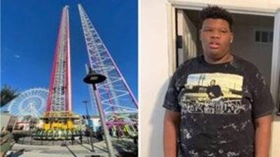Nikki Fried - Geraldine Thompson - Florida hires forensic firm to investigate Tyre Sampson death from Orlando FreeFall ride - fox29.com - state Florida - state Missouri - city Orlando - county St. Louis