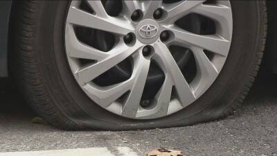 Tires slashed across Queen Village, Society Hill has residents frustrated - fox29.com - county Pine