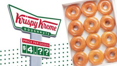 Joe Biden - Krispy Kreme - Dave Skena - Krispy Kreme to sell a dozen glazed doughnuts for average US gas price - fox29.com - Usa - state North Carolina - Russia - Charlotte, state North Carolina - Ukraine