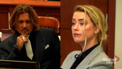 Johnny Depp - Amber Heard - Johnny Depp’s lawyer gives opening statement on Day 1 of defamation trial against Amber Heard - globalnews.ca - Washington