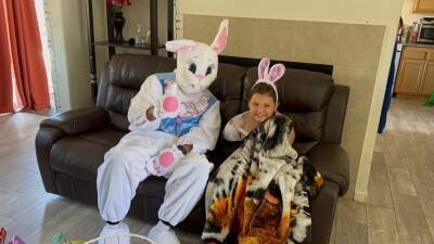Easter Bunny - Easter Sunday - 9-year-old shot waiting for Easter photos gets visit from the Easter Bunny - fox29.com - city Victorville