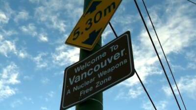 Vancouver’s last ‘nuclear-weapons-free zone’ sign marks remnant of Cold War era - globalnews.ca - Canada