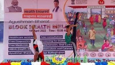 Jan Arogya Yojana - Union Health - Bharat Health - Over 4 lakh participated on 5th day of Ayushman Bharat Health Mela: Govt - livemint.com - India