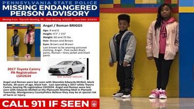 Plymouth Twp. Police ask help locating 2 missing, endangered children - fox29.com - state Pennsylvania - county Plymouth