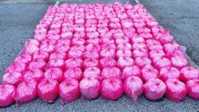 $35.2 million in meth seized by CBP officers from truck hauling strawberry purée - fox29.com - Washington - state Texas - Mexico - city Laredo, state Texas