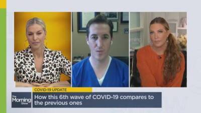 Isaac Bogoch - Uptick of COVID cases pushes Canada to a 6th wave - globalnews.ca - Canada