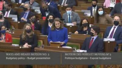 Mercedes Stephenson - Federal Budget 2022: Trudeau government spending costs less than anticipated - globalnews.ca - city Ottawa