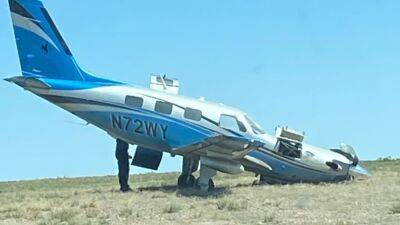 Pilot survives plane crash after aborting take-off - fox29.com - state Colorado - county Pueblo
