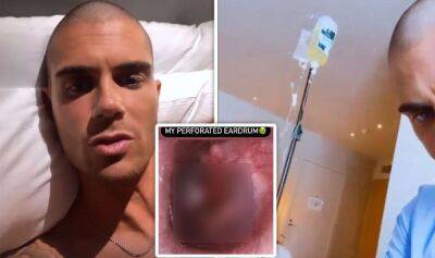 Max George - The Wanted's Max George addresses 'rough' health struggle as he shares painful-looking pic - express.co.uk