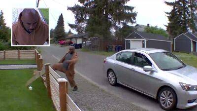 Reward offered to help police identify man terrorizing Tacoma woman, destroying her property - fox29.com - city Tacoma