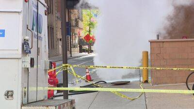 Firefighters battling underground electrical fire in Center City - fox29.com - city Center - city Sansom