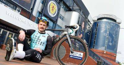 Scott Hutchison - Cyclist to travel 500 miles round every Scottish football ground to raise awareness of mental health crisis - dailyrecord.co.uk - Scotland