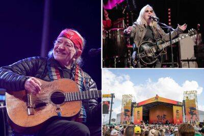 Willie Nelson - Melissa Etheridge - Willie Nelson, Melissa Etheridge cancel New Orleans Jazz Fest performances due to COVID - nypost.com - state Louisiana - parish Orleans - city New Orleans - county Nelson