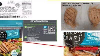 Chicken recall: Nearly 600K pounds of ready-to-eat chicken breasts may be undercooked - fox29.com - state North Carolina - state Virginia - state South Carolina - county Wayne - state Alabama - county Decatur
