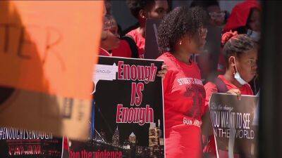 Isaiah Thomas - Philadelphia school students demand action against rampant gun violence - fox29.com - city Philadelphia - county Hall