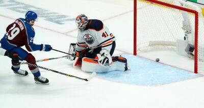 Connor Macdavid - Edmonton Oilers - Nathan Mackinnon - Evander Kane - Jay Woodcroft - Colorado Avalanche score wild 8-6 win over Edmonton Oilers in Game 1 of West Final - globalnews.ca - state Colorado
