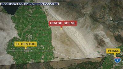 El Centro - US Navy helicopter crashes near U.S.-Mexico border - fox29.com - Usa - state California - state Arizona - Mexico - county Imperial - county Yuma