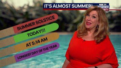 Weather Authority: Clouds take over first day of summer ahead of rainy days - fox29.com
