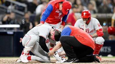 Philadelphia Phillies - Bryce Harper - Blake Snell - Rob Thomson - Phillies Bryce Harper on injured list with broken thumb, no date for return - fox29.com - state California - county Park - county San Diego