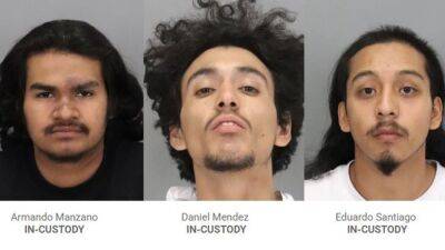 Suspects arrested in San Jose after elderly couple bound with belts, toddler held at gunpoint - fox29.com - city San Jose - city Santiago