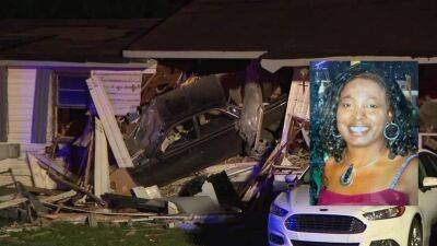 14-year-old driver crashes car into home during police chase, woman killed, deputies say - fox29.com - state Georgia - county Coweta