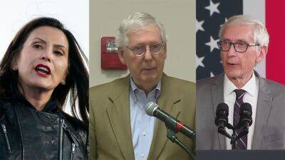 Mitch Macconnell - Drew Angerer - Gretchen Whitmer - Tony Evers - Josh Kaul - Wisconsin shooting: Gunman's targets included political leaders, officials say - fox29.com - city Lisbon - state Michigan - state Wisconsin