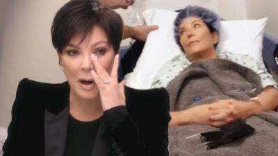 Kylie Jenner - Travis Scott - Kourtney Kardashian - Khloe Kardashian - Kim Kardashian - Tristan Thompson - Pete Davidson - Kris Jenner - Kris Jenner Is Hospitalized, Has Health Scare in 'The Kardashians' Season 2 Teaser - etonline.com