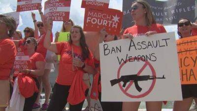 Mass shooting survivors march for nationwide ban on assault weapons - fox29.com - state Illinois - Washington - city Washington - state Texas - county Park - state Maryland - county Highland - county Uvalde